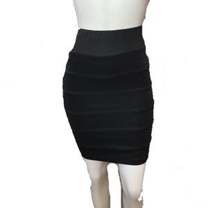 Charlotte Russe Tiered Pencil Skirt. Size Small